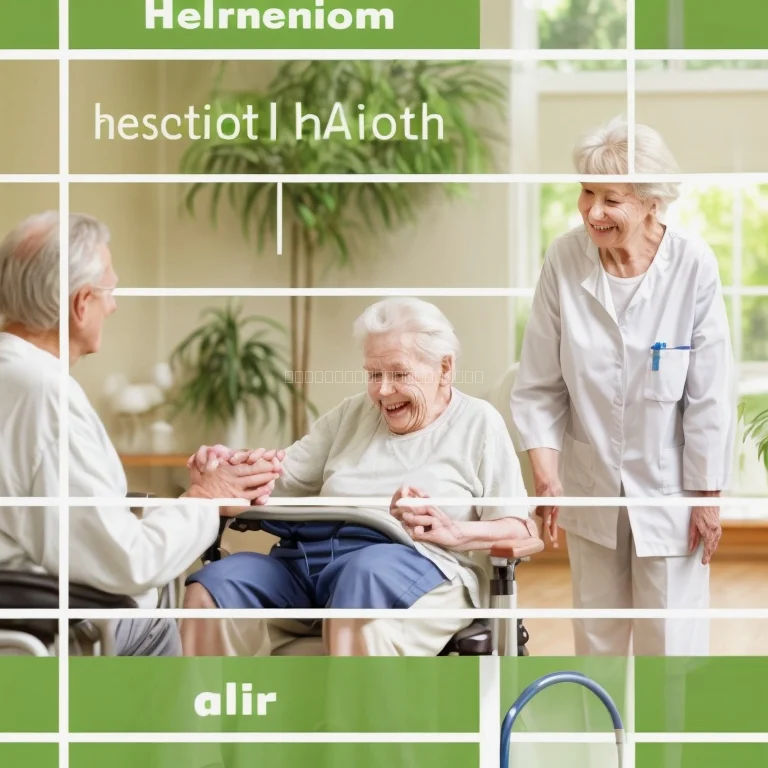 Gesundheitspflege für Senioren im Sanatorium